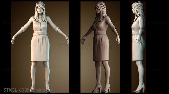 Статуэтки девушки STKGL_8935