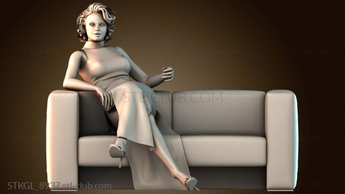 Статуэтки девушки STKGL_8937