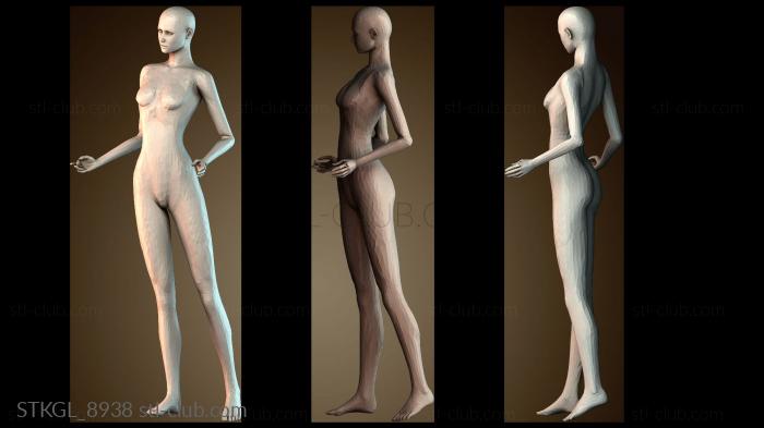 Статуэтки девушки STKGL_8938