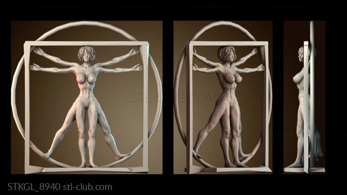 Статуэтки девушки STKGL_8940