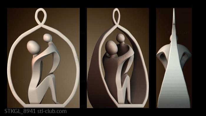 Статуэтки девушки STKGL_8941