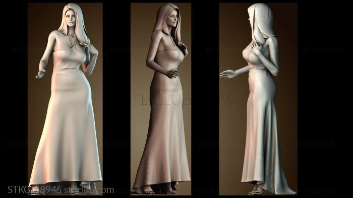 Статуэтки девушки STKGL_8946