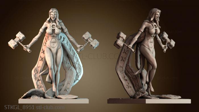 Статуэтки девушки STKGL_8951