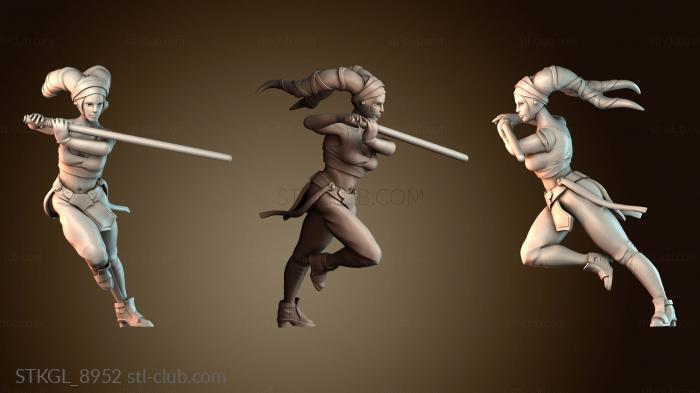 Статуэтки девушки STKGL_8952