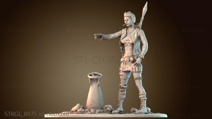 Статуэтки девушки STKGL_8975