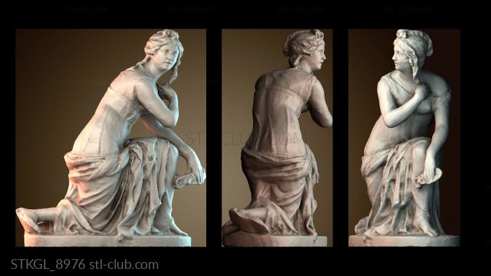 Статуэтки девушки STKGL_8976