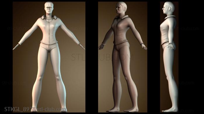 Статуэтки девушки STKGL_8978