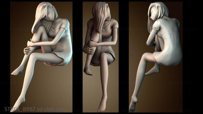 Статуэтки девушки STKGL_8987