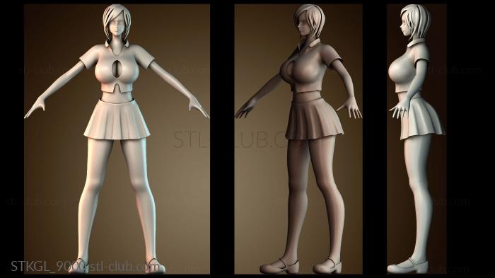 Статуэтки девушки STKGL_9000