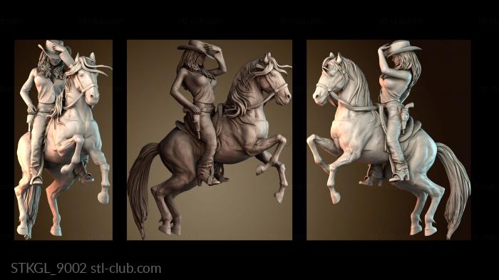 Статуэтки девушки STKGL_9002