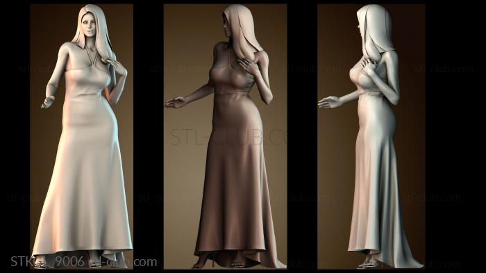 Статуэтки девушки STKGL_9006