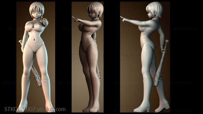 Статуэтки девушки STKGL_9007