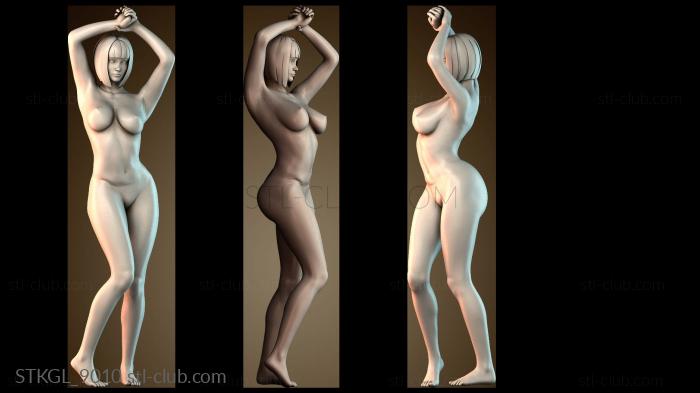 Статуэтки девушки STKGL_9010