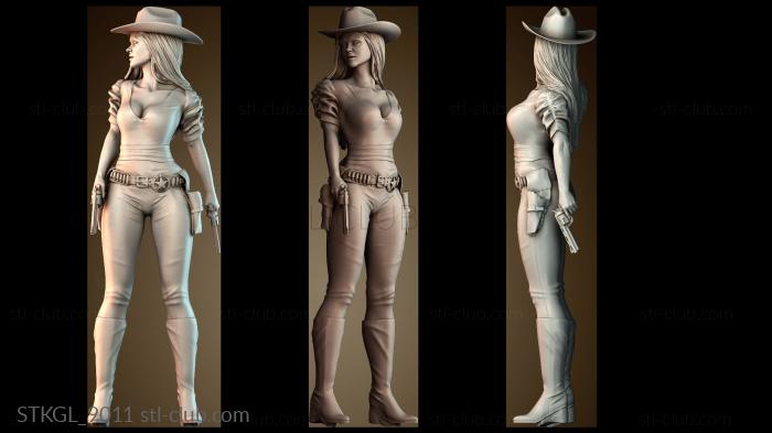 Статуэтки девушки STKGL_9011