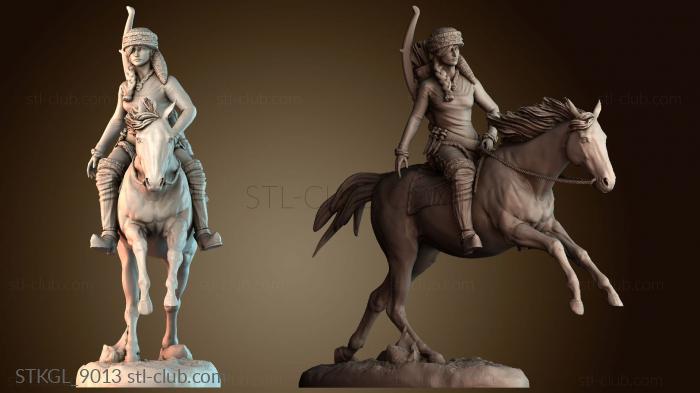 Статуэтки девушки STKGL_9013