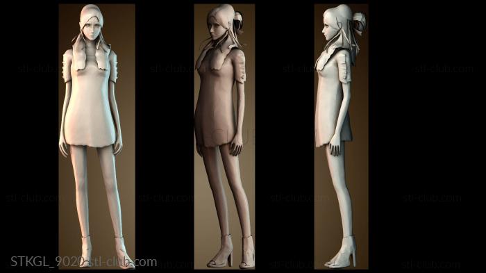 Статуэтки девушки STKGL_9020