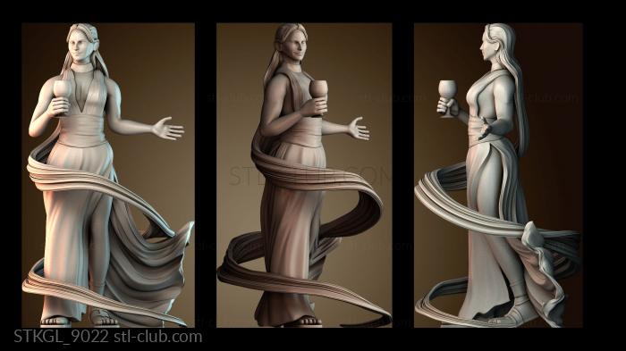 Статуэтки девушки STKGL_9022