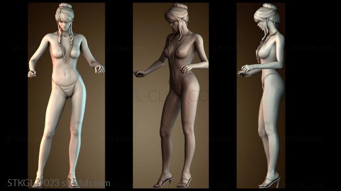 Статуэтки девушки STKGL_9023