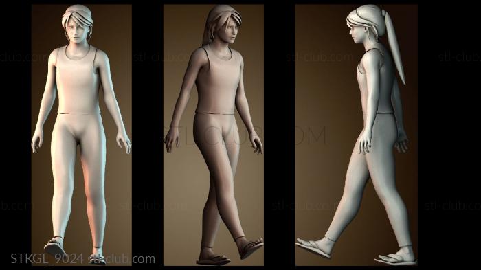 Статуэтки девушки STKGL_9024