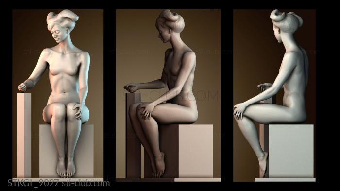 Статуэтки девушки STKGL_9027