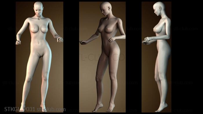 Статуэтки девушки STKGL_9031