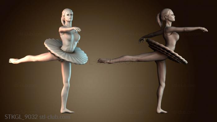 Статуэтки девушки STKGL_9032