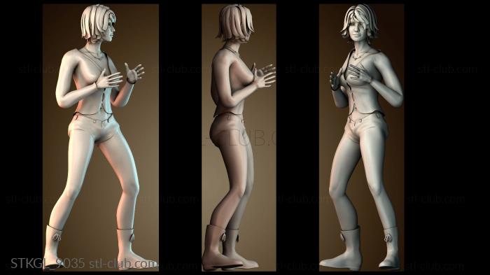 Статуэтки девушки STKGL_9035