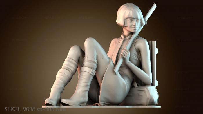 Статуэтки девушки STKGL_9038