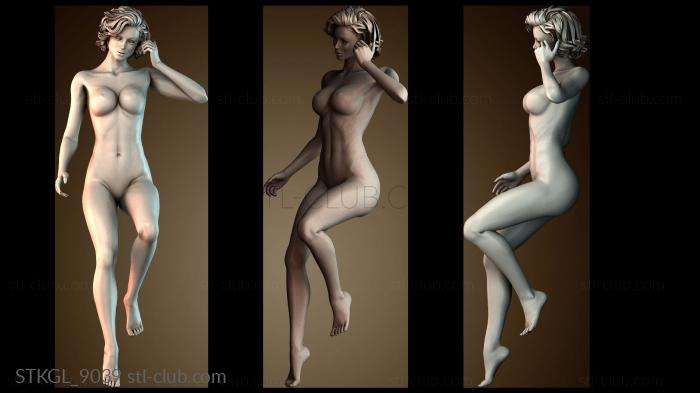 Статуэтки девушки STKGL_9039