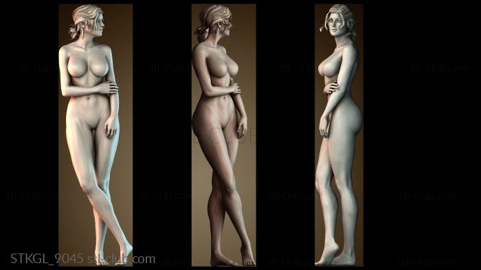 Статуэтки девушки STKGL_9045