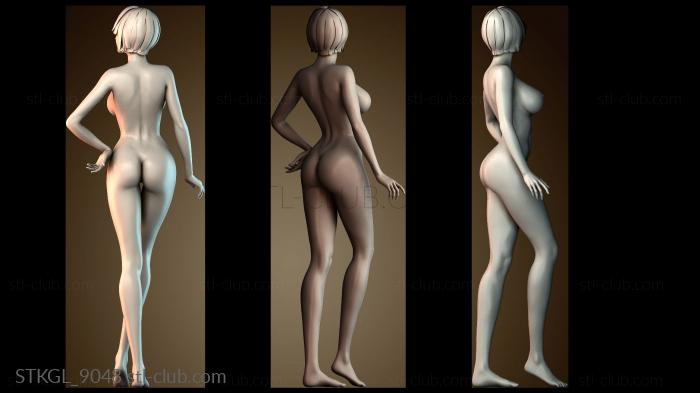 Статуэтки девушки STKGL_9048