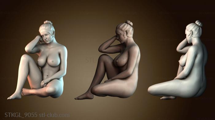 Статуэтки девушки STKGL_9055