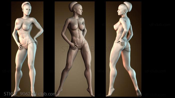 Статуэтки девушки STKGL_9062