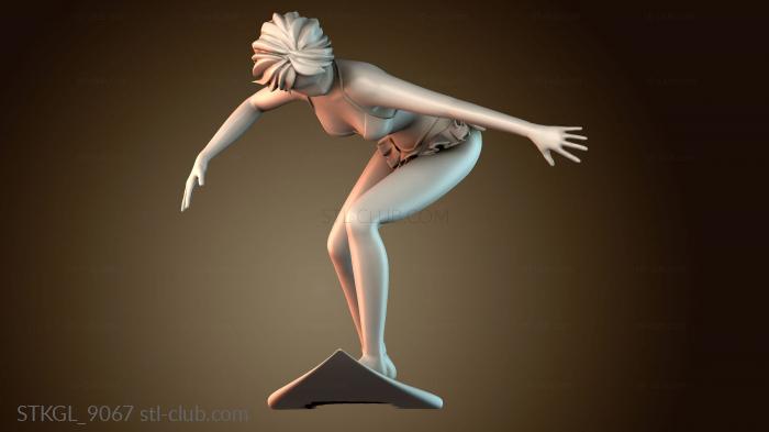 Статуэтки девушки STKGL_9067