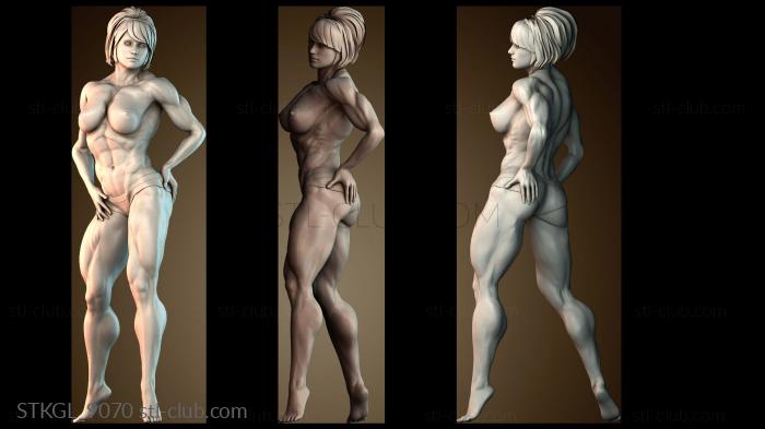 Статуэтки девушки STKGL_9070