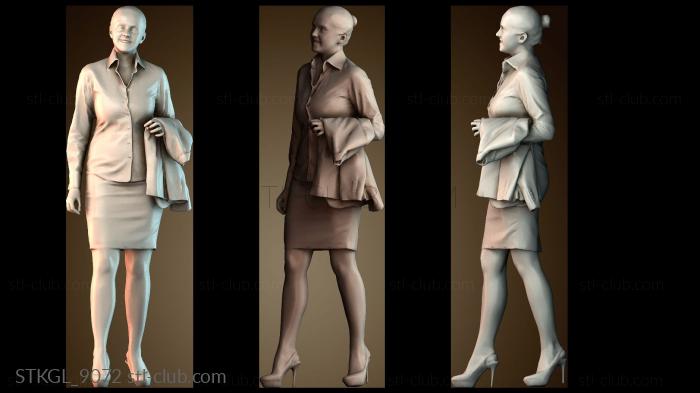 Статуэтки девушки STKGL_9072