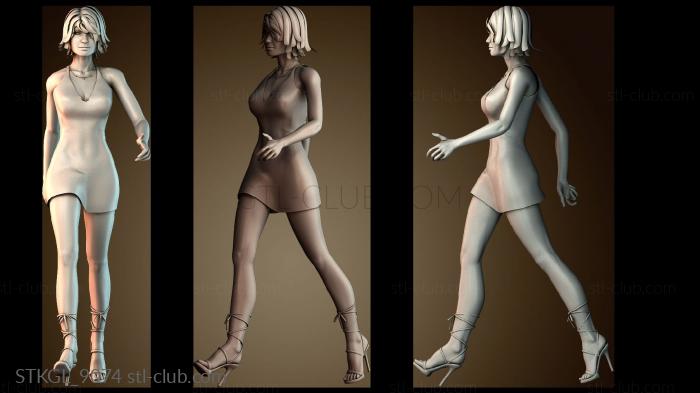 Статуэтки девушки STKGL_9074