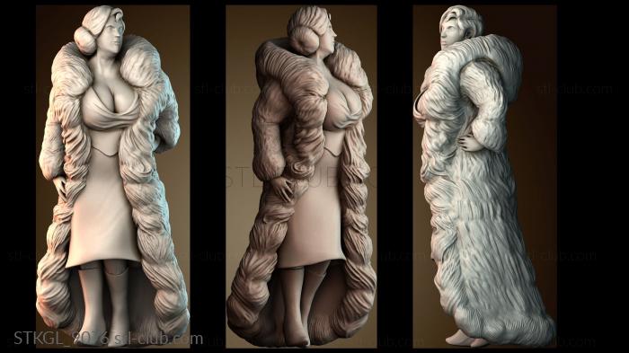 Статуэтки девушки STKGL_9076