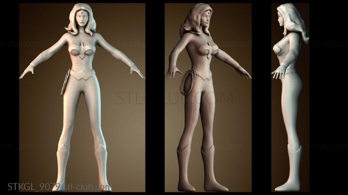 Статуэтки девушки STKGL_9079