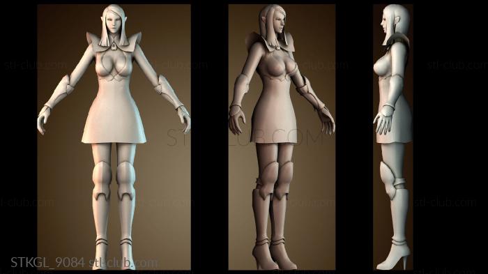 Статуэтки девушки STKGL_9084