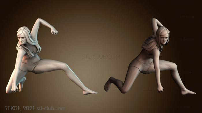 Статуэтки девушки STKGL_9091