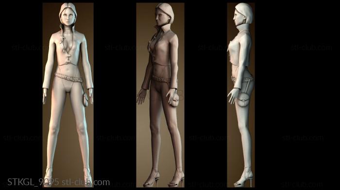 Статуэтки девушки STKGL_9095