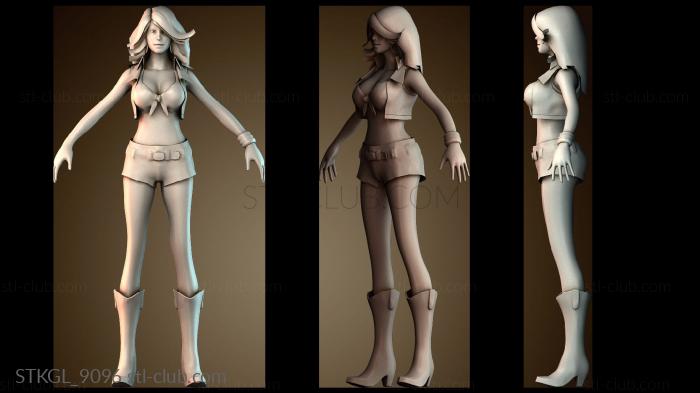 Статуэтки девушки STKGL_9096