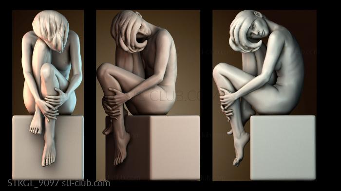 Статуэтки девушки STKGL_9097