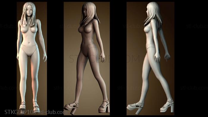 Статуэтки девушки STKGL_9106