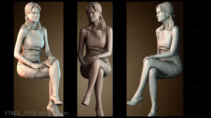 Статуэтки девушки STKGL_9109