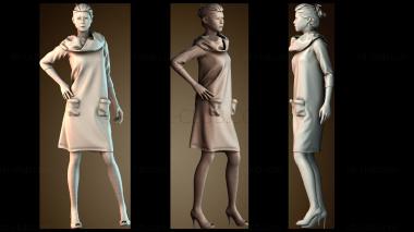 3D модель Элегантная женщина (STL)