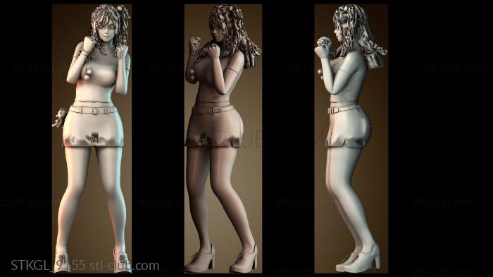 Статуэтки девушки STKGL_9155