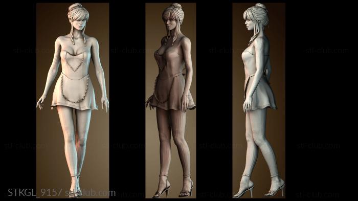 Статуэтки девушки STKGL_9157