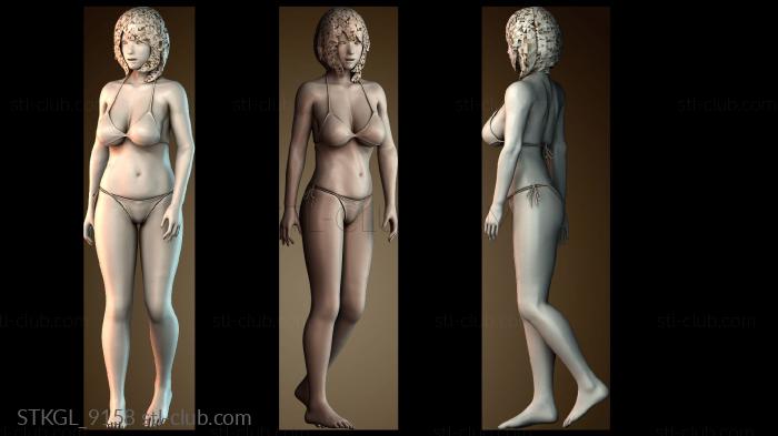 Статуэтки девушки STKGL_9158